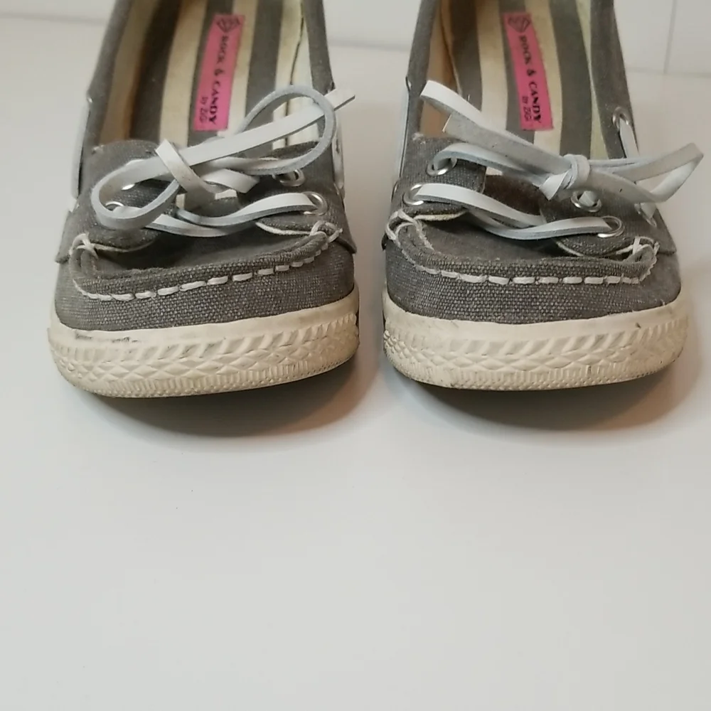 Rock & Candy Gray Wedges - Picture 6 of 10